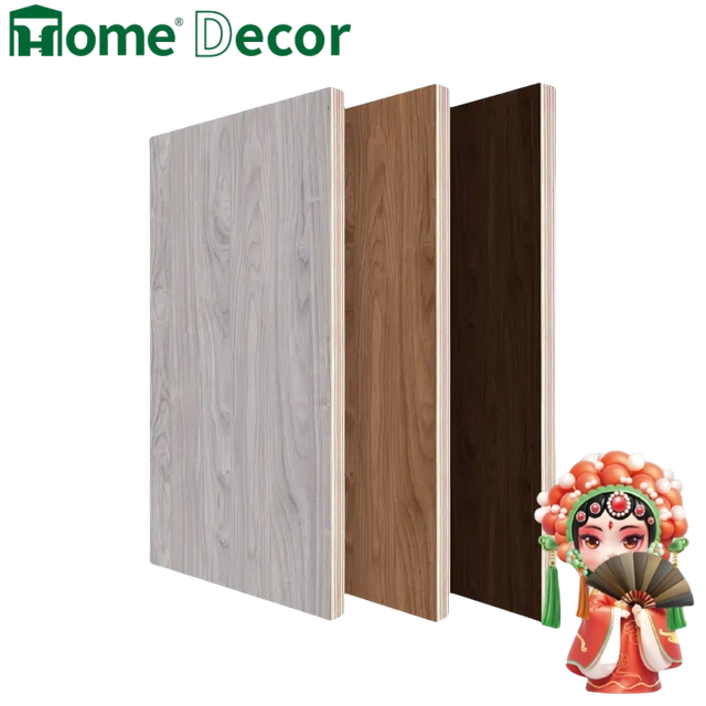 Synchronized Wood Grain Melamine Faced Plywood Board