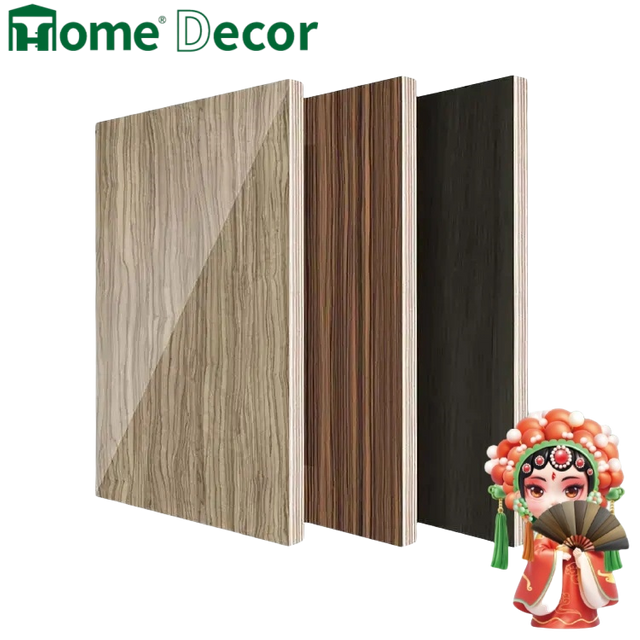 UV High Glossy Melamine Faced Plywood Board