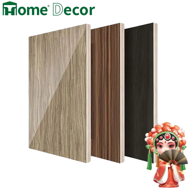 UV High Glossy Melamine Faced Plywood Board